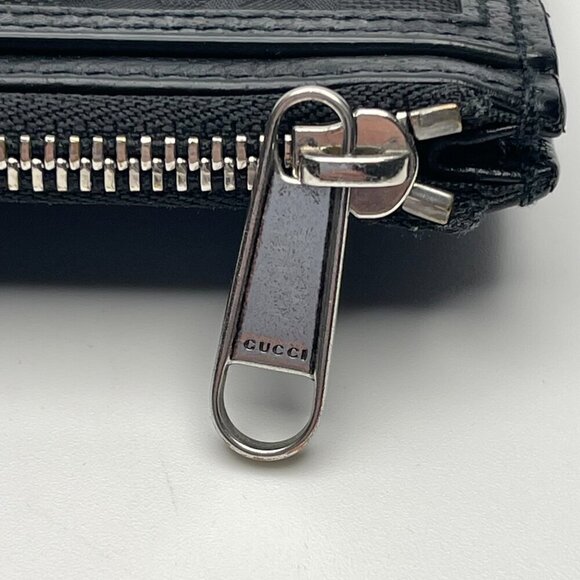 Gucci Off the Grid Black Zippy Wallet with Card Holder - Preowned - Picture 4 of 8